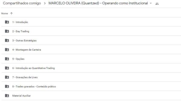 curso quantzed operando como institucional